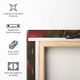 Tablou Canvas, 80x120 cm, Dormitor Si Living, Flori, Flori In Natura, Red Orange Wild
