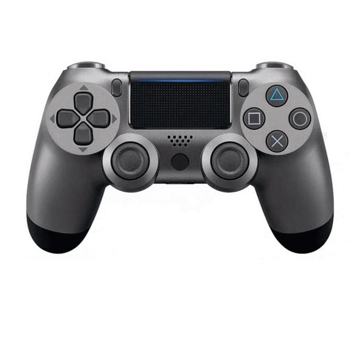 Healife vezeték nélküli vezérlő PS4-hez, kettős vibráció, 6 tengelyes, szürke