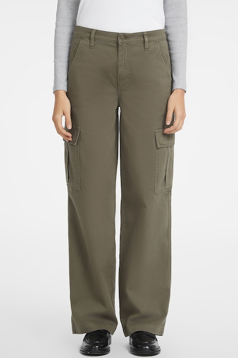 GUESS JEANS, Прав карго панталон, Каки