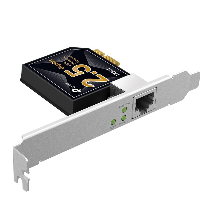 Adaptor de retea cu fir, TP-LINK TX201 , PCI-Express, 2,5 Gbps