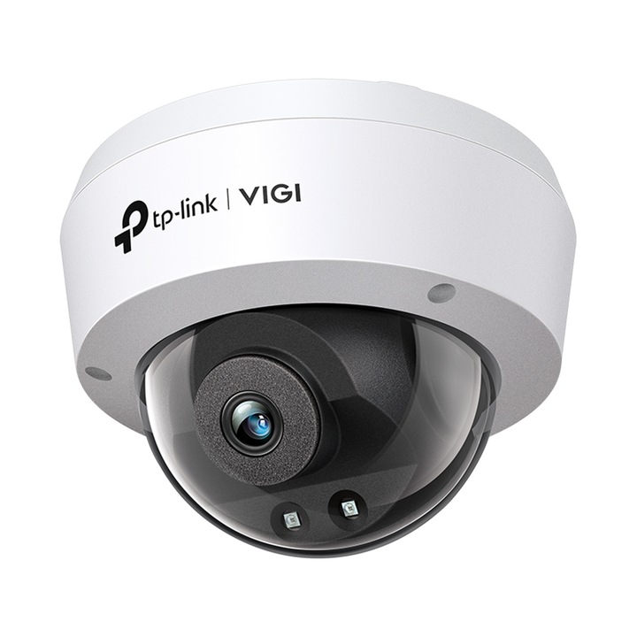 TP-LINK VIGI C240I(4mm) IP Kamera, Kültéri/beltéri, Éjjellátó, 3 Megapixel, 4mm Objektív, Fekete/Fehér