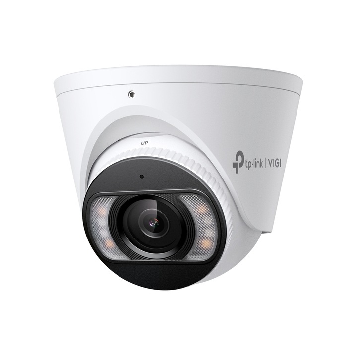 TP-LINK VIGI C485(2.8MM) IP Kamera, Kültéri/beltéri, Színes, Éjjellátó, 8 Megapixel, 2.8mm Objektív, Fekete/Fehér