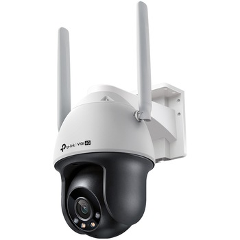 Camera de supraveghere TP-Link VIGI C540-4G, 4MP, SHD, 2560x1440, 4G Pan/Tilt, monitorizare 360°, full-color night vision, detectare smart, urmarire automata, microfon integrat, suport ONVIF, IP66, control de la distanta