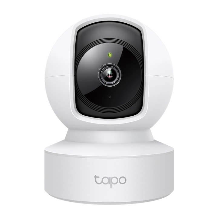 TP-LINK TAPO C212 Wireless & Wired Kamera, Cloud, Beltéri, Éjjellátó, Fekete/Fehér