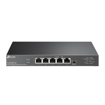 Switch TP-LINK TL-SG105PP-M2, 5 porturi 2.5G, 4 porturi PoE++