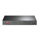 Switch management TP-LINK TL-SG1210MP, 9x1000Mbps (8xPOE+) + 1xSFP combo Gigabit, negru