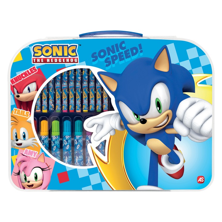 Комплект за рисуване As Art - Чанта Sonic The Hedgehog