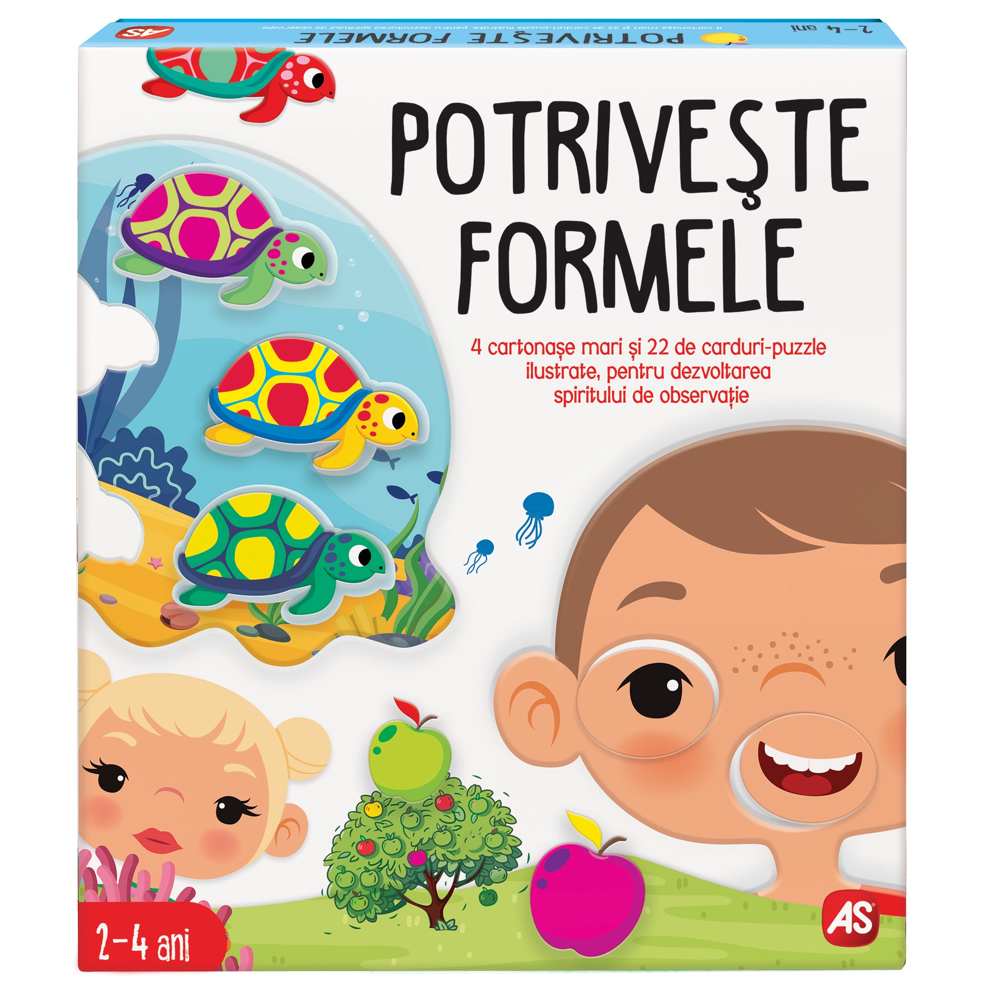 Joc As - Potriveste formele
