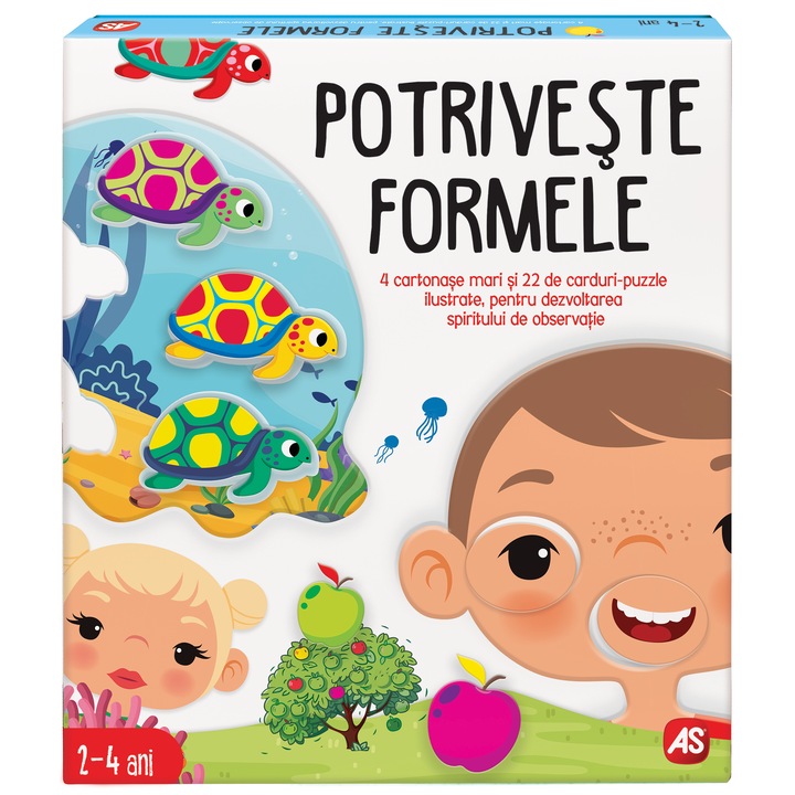 Joc As - Potriveste formele