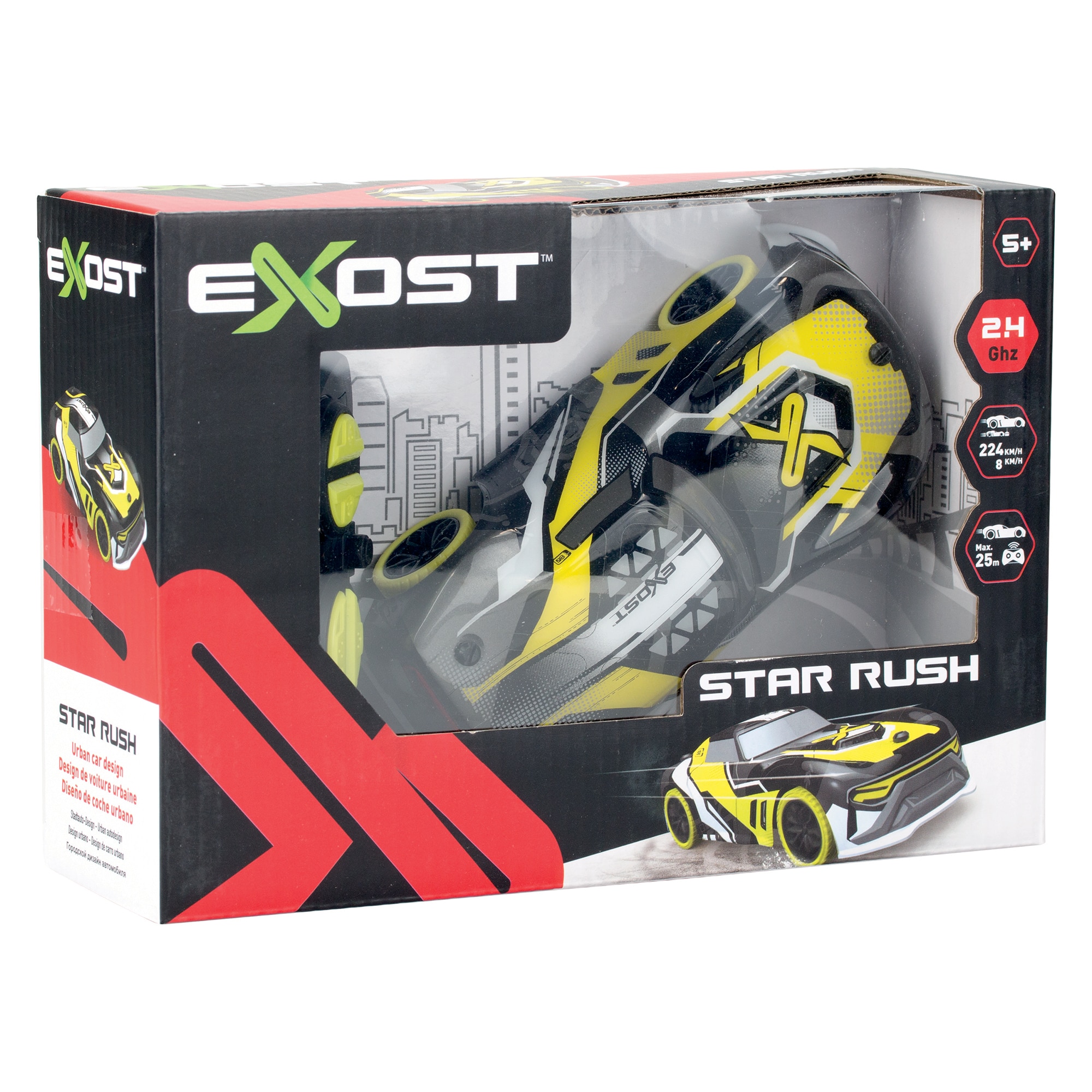 Masinuta Silverlit Exost RC - Star Rush, 1:28
