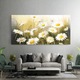 Tablou Canvas, 40x80 cm, Dormitor si Living, Flori, Margarete, Daily Daisy