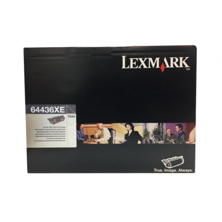 Lexmark T644 tonerkazetta, fekete, 32K