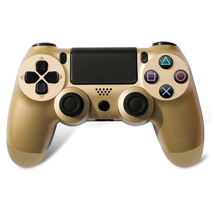 Healife vezeték nélküli vezérlő PS4-hez, hattengelyes mozgásérzékelő, érintőpad, arany