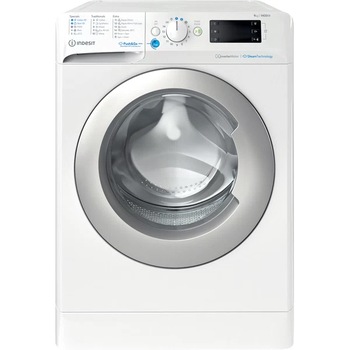 Indesit BWE 91496X WSV EE Masina de spalat de sine statatoare cu incarcare frontala, 9 kg, Balance de apa Plus, Clasa energetica A, Alb