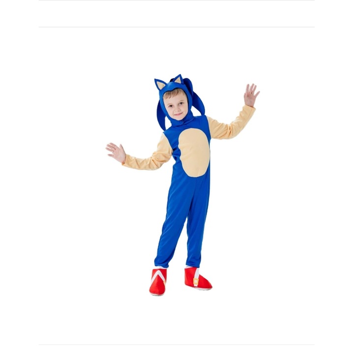 Gyermek farsangi jelmez Sonic the Hedgehog, 5-6 év