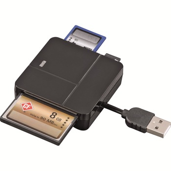 Card reader All in One Hama Basic, USB 2.0, Black Card reader All in One Hama Basic, USB 2.0, Black
