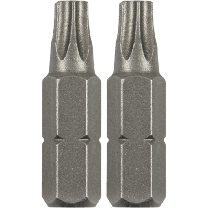 Set 2 biti T30 Bosch, lungime 25 mm