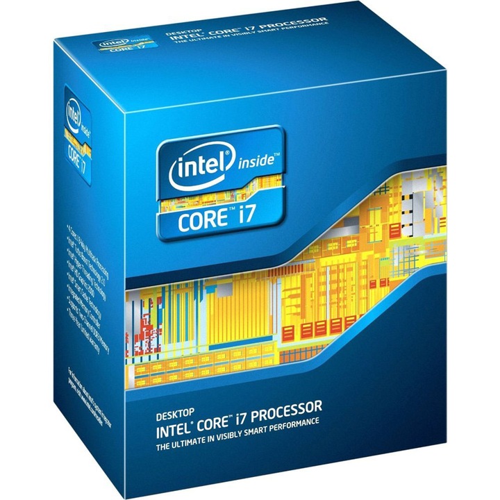 Procesor Intel® Core™ i7 3770K IvyBridge, 3500MHz, 8MB, socket 1155, Box