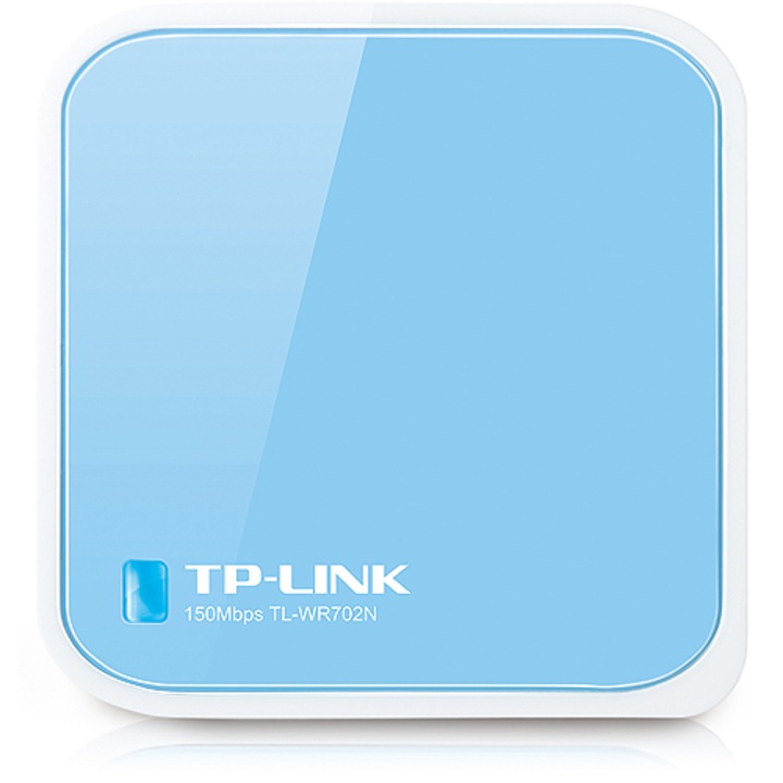 Router wireless TP-LINK TL-WR702N, portabil