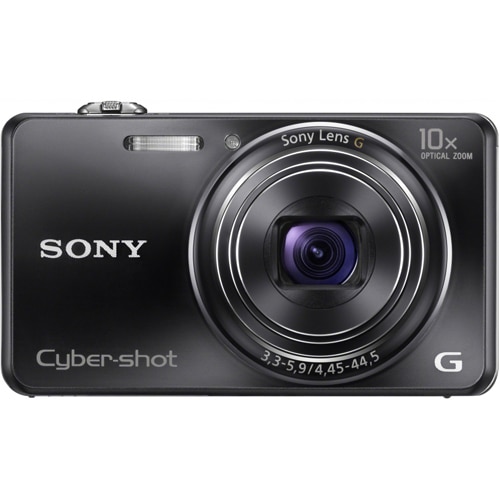 Aparat foto digital Sony Cyber-Shot DSC-WX100, 18.2MP, Black - eMAG.ro