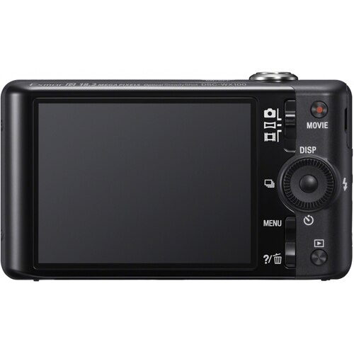Aparat foto digital Sony Cyber-Shot DSC-WX100, 18.2MP, Black - eMAG.ro