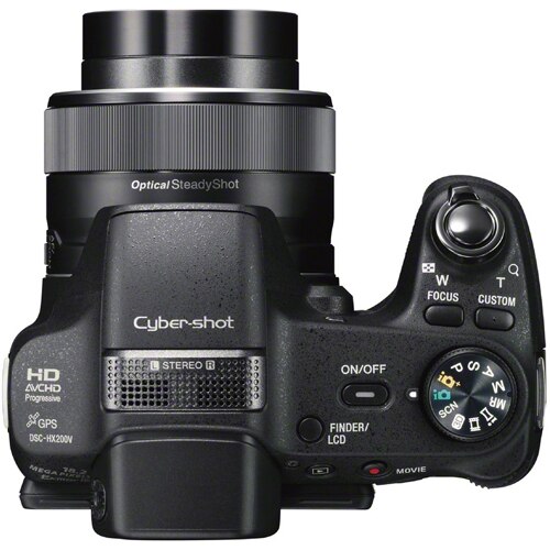 Aparat foto digital Sony DSC-HX200V, 18.2MP, FullHD, Black - eMAG.ro
