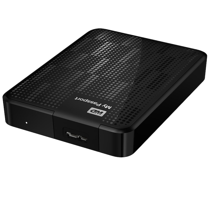 HDD extern WD My Passport 3.0, 1TB, 2.5", USB 3.0, Negru