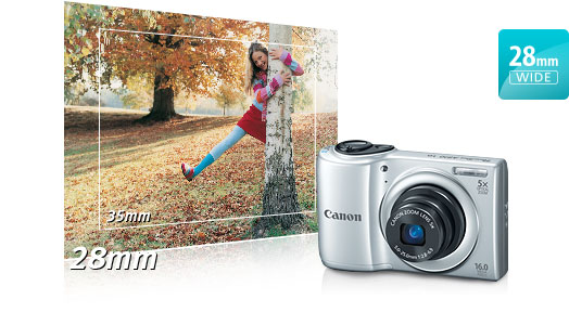 Aparat foto digital Canon PowerShot A810, 16MP, Silver - eMAG.ro