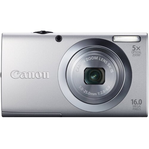 Aparat foto digital Canon PowerShot A2400 IS, 16MP, Silver