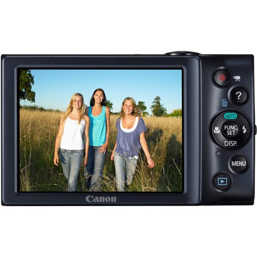 Aparat foto digital Canon PowerShot A3400 IS, 16MP, Black - eMAG.ro
