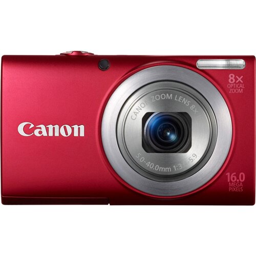 Aparat foto digital Canon PowerShot A4000 IS, 16MP, Red