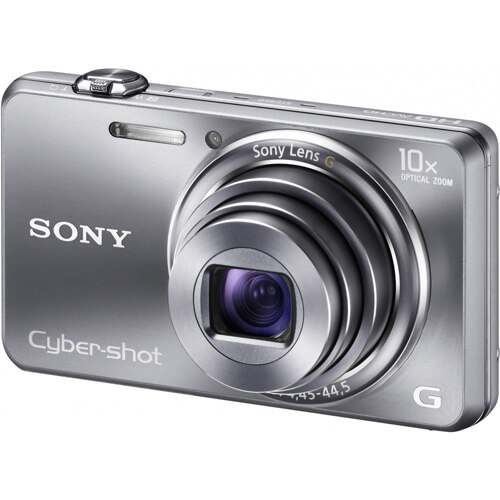 Aparat foto digital Sony Cyber-Shot DSC-WX100, 18.2MP, Silver