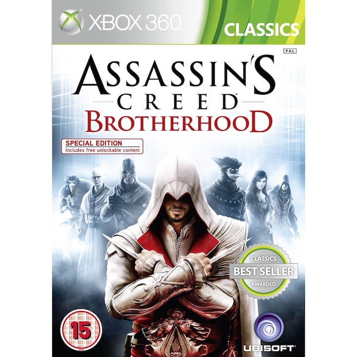 Ubisoft Assassin's Creed Brotherhood Classic játék Xbox360-ra
