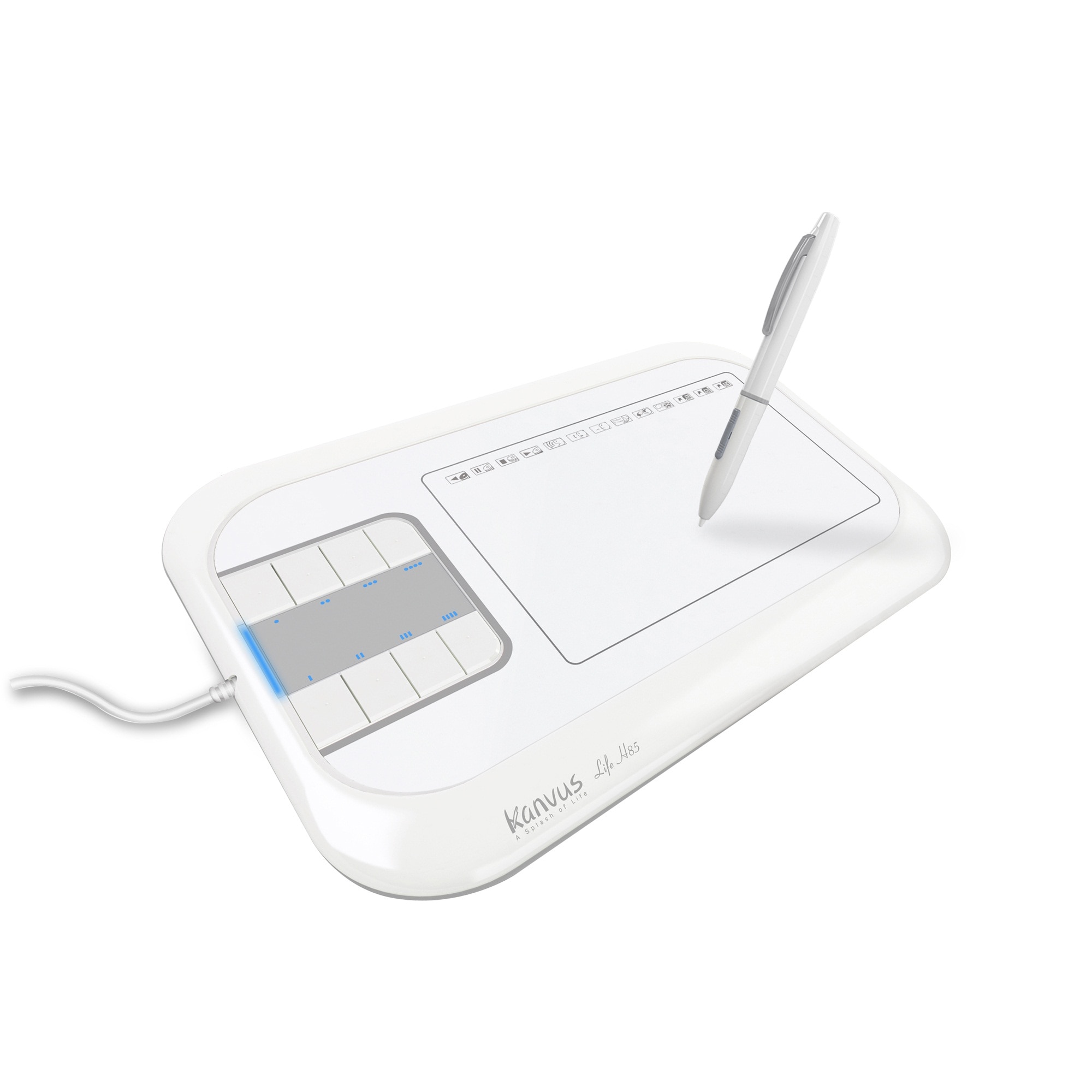 Tableta grafica Kanvus Life H85, USB - eMAG.ro