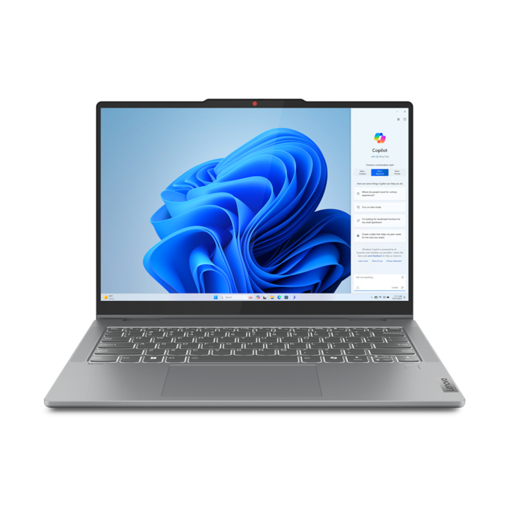 Lenovo IdeaPad 5 2-in-1 14AHP9 14" WUXGA IPS 300nits laptop, AMD Ryzen™ 5 8645HS, 16GB. 512GB, AMD Radeon™ 760M Graphics, Windows 11 Home, Magyar billentyűzet, Szürke