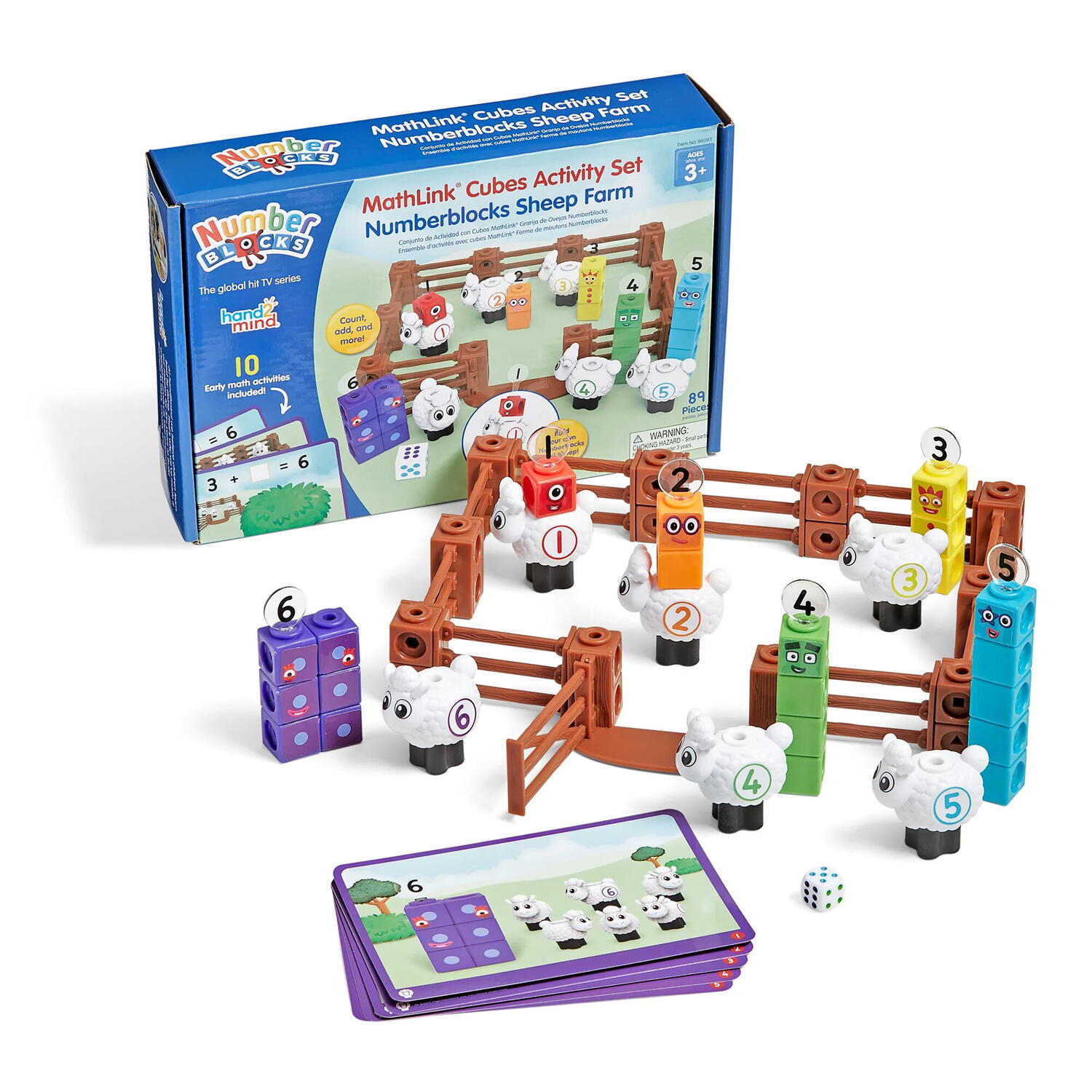 Joc educativ Learning Resources, Numberblocks - MathLink Cubes