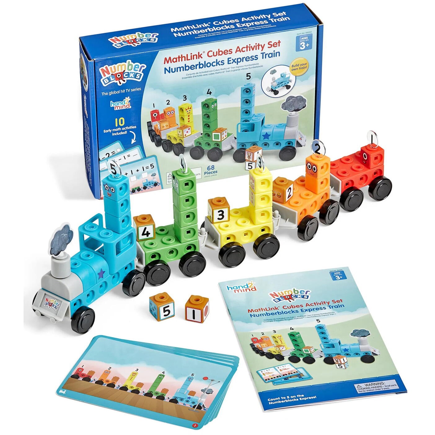 Joc educativ Learning Resources, Numberblocks - MathLink Cubes
