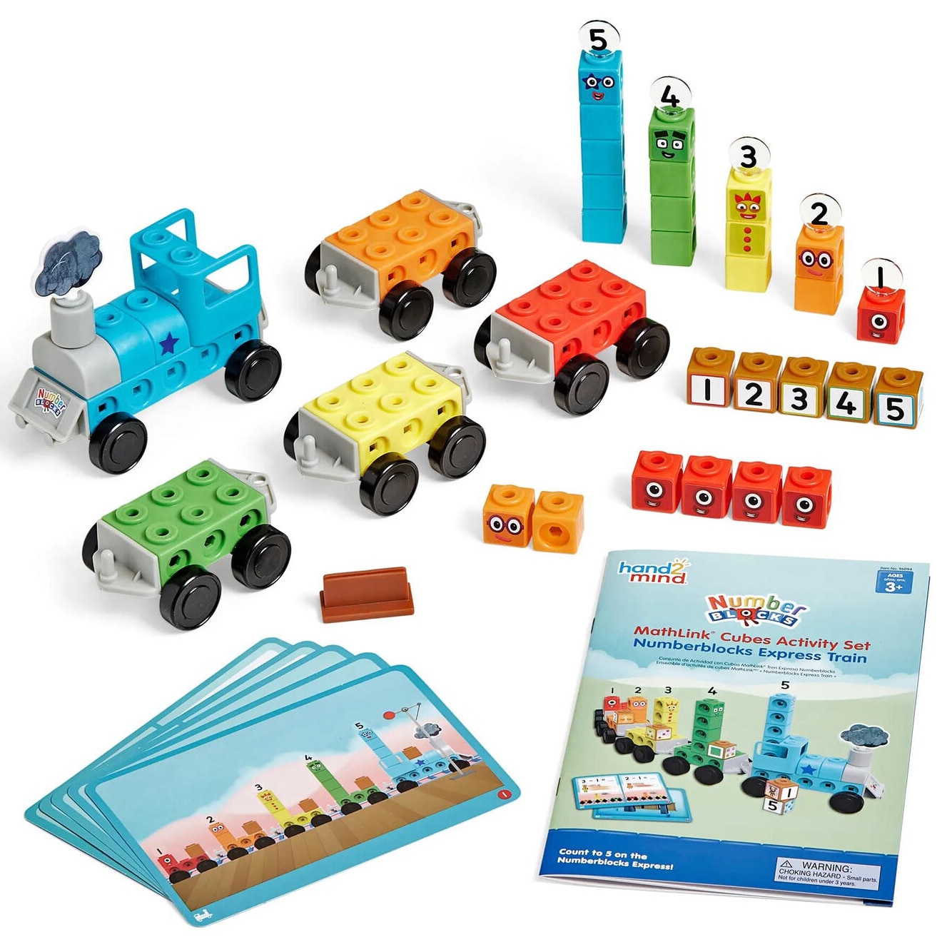 Joc educativ Learning Resources, Numberblocks - MathLink Cubes