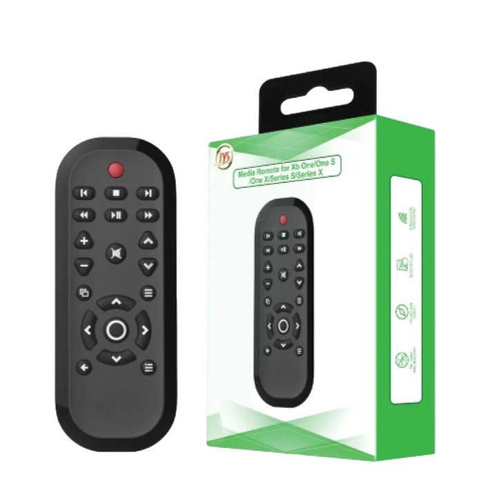 Telecomanda Media Jys X109, Infrarosu, Negru, pentru Xbox Series X/S/One