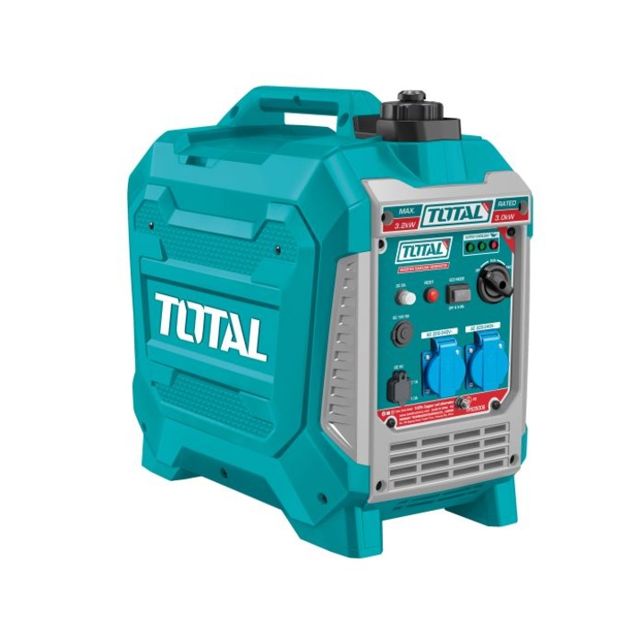 Generator cu inverter Total, 3.2kw, 240V, 4800rpm, rezervor combustibil 6.3l