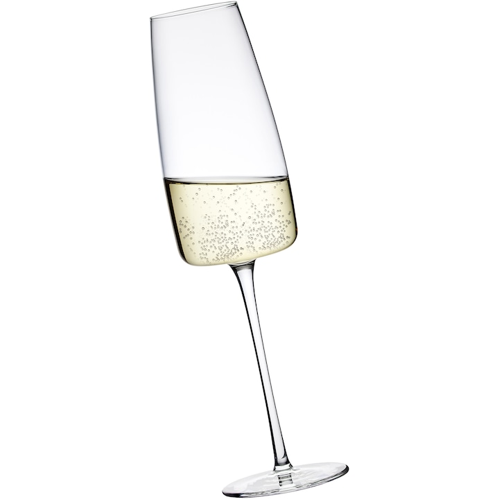 Комплект 6 чаши за шампанско RONA Lord, Кристал, 340 мл