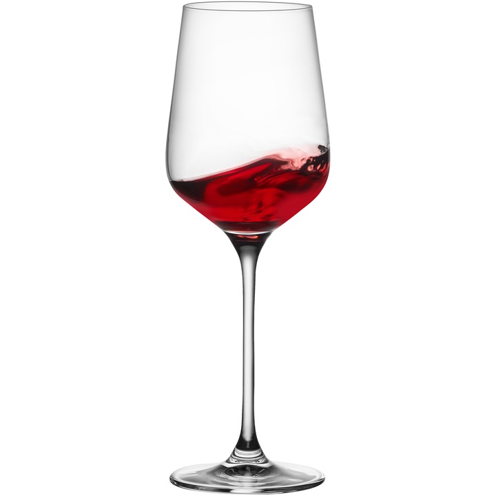 Комплект 4 чаши за вино RONA Charisma, Кристал, 450 мл