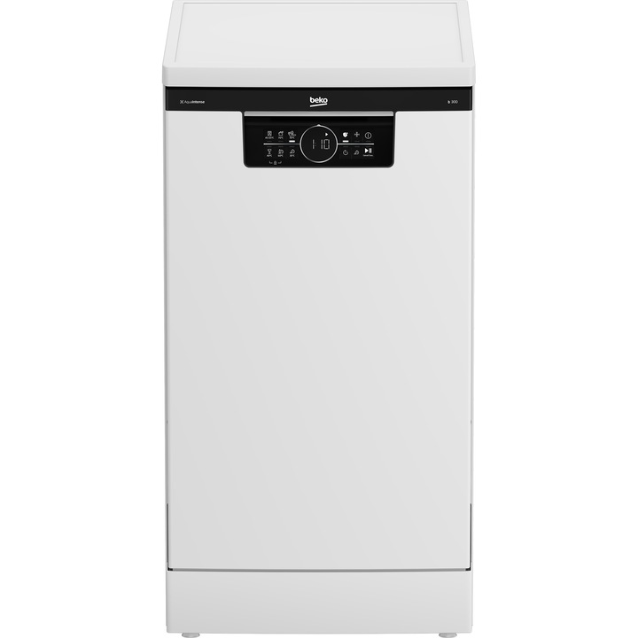 Beko BDFS26120WQ Keskeny mosogatógép, 11 teríték, AquaIntense, E energiaosztály, Fehér