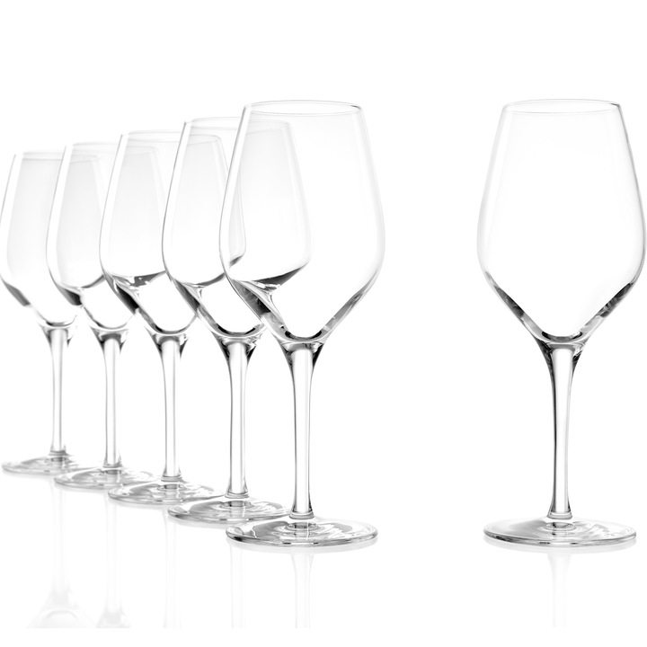 Комплект 2 чаши Stolzle Exquisite, За бяло вино, Кристал, 350 мл