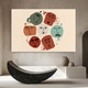 Tablou Canvas, 40x60 cm, Dormitor Si Living, Moderne, Colaje, Circle Faces