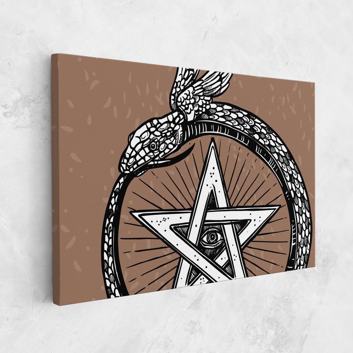 Tablou Canvas, 20x30 cm, Dormitor Si Living, Moderne, Digitale, Cool Art 04