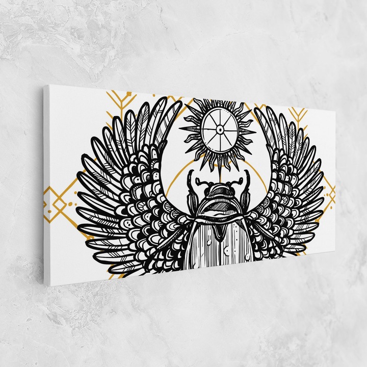 Tablou Canvas, 60x120 cm, Dormitor Si Living, Moderne, Digitale, Cool Art 02