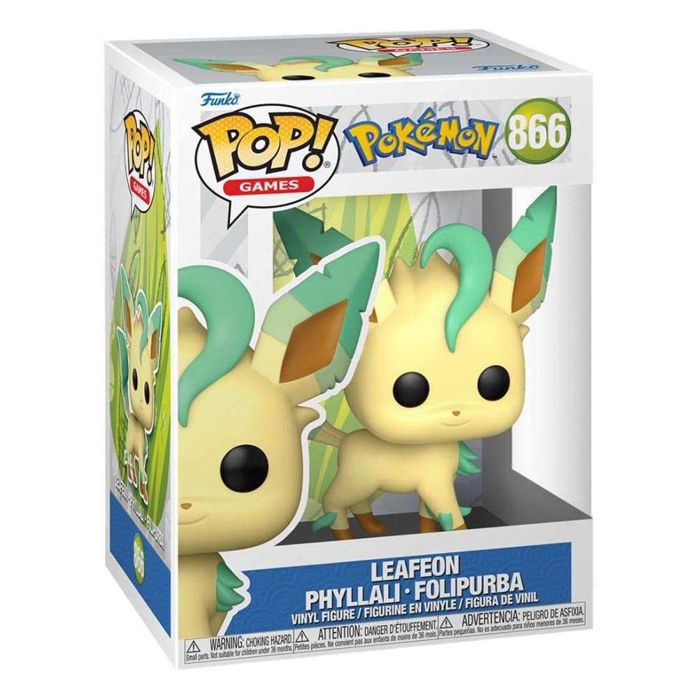 Figurina, Pokemon Leafeon, colectionabila, vinil, 9cm