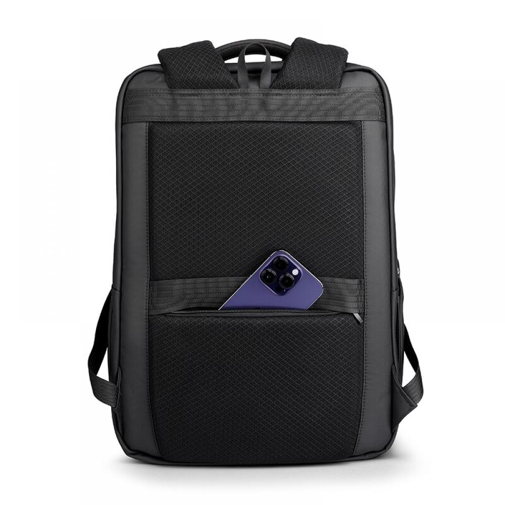 Rucsac, Mark Ryden, compatibil cu laptop 15.6 inch si tableta 11 inch, 23L, full impermeabil, sistem antifurt, unisex, spatios, multifunctional, negru