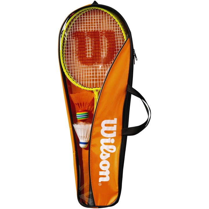 Set badminton Wilson Junior kit, galben